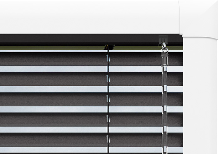 Venetian, Shimmer Black - Perfect Fit Blind - Image 8